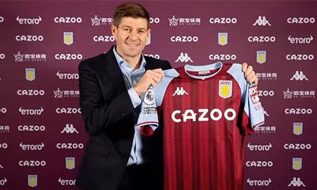 Aston Villa bổ nhiệm Steven Gerrard làm HLV trưởng