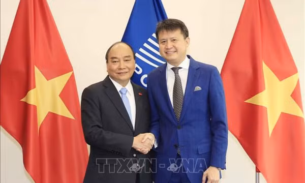 Chủ tịch nước gặp, làm việc với Tổng Giám đốc Tổ chức Sở hữu trí tuệ thế giới