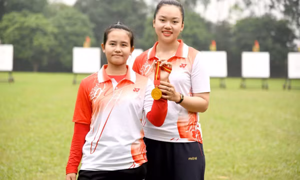 VĐV Quảng Ninh tham gia Giải bắn cung vô địch châu Á 2021