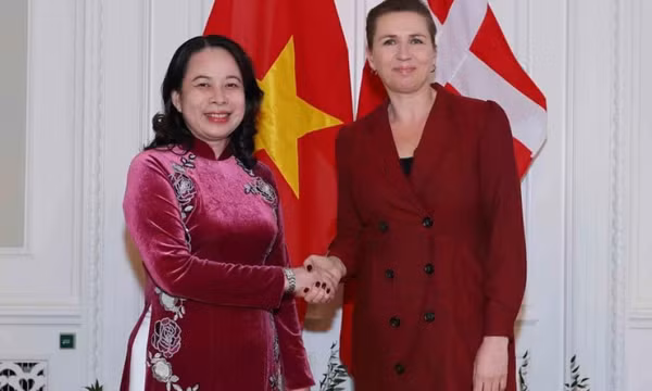 Phó Chủ tịch nước hội đàm với Thủ tướng Đan Mạch Mette Frederiksen