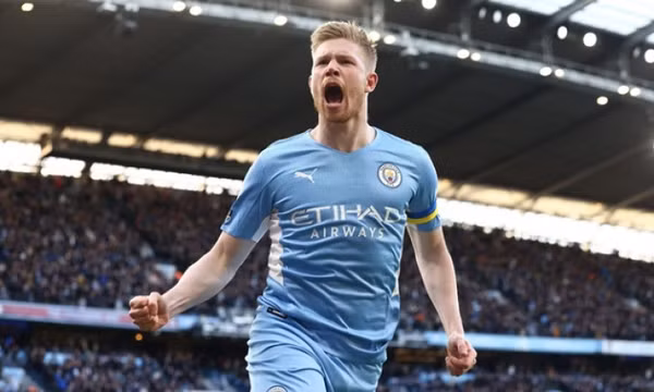 Man City trì hoãn gia hạn với De Bruyne