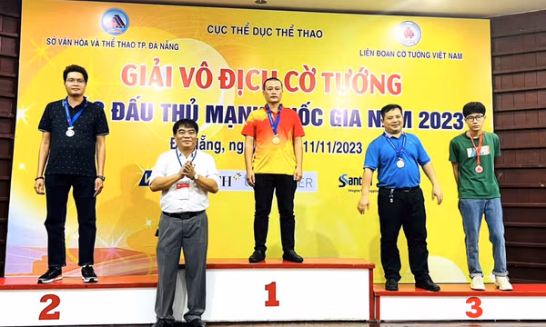 Quảng Ninh giành HCV cờ tiêu chuẩn Giải VĐ Cờ tướng các đấu thủ mạnh quốc gia 2023