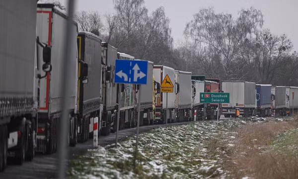Ukraine công bố thiệt hại do Ba Lan chặn biên giới