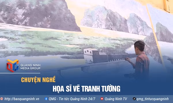Họa sĩ vẽ tranh tường