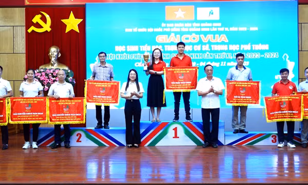 TP Hạ Long giành giải Nhất toàn đoàn môn cờ vua HKPĐ tỉnh 2023-2024