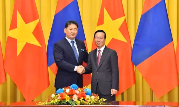 Thông cáo chung Việt Nam-Mông Cổ