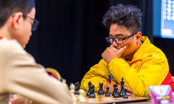 Kỳ thủ Gia Phúc độc chiếm đỉnh bảng U14 thế giới