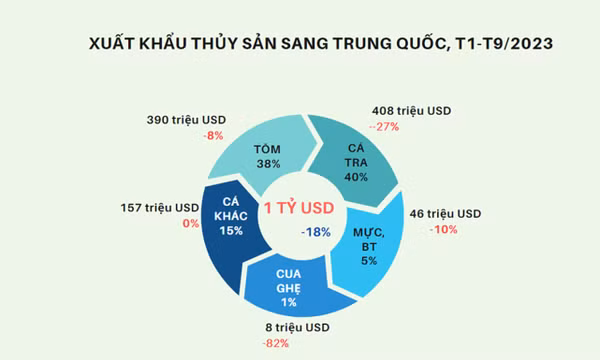 'Xuất khẩu thủy sản sang Trung Quốc còn dư địa lớn'