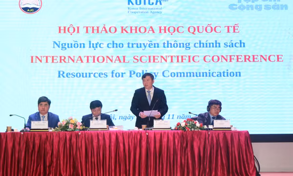 Hội thảo khoa học quốc tế: “Nguồn lực cho truyền thông chính sách”