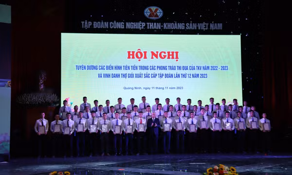 TKV tuyên dương điển hình tiên tiến trong các phong trào thi đua