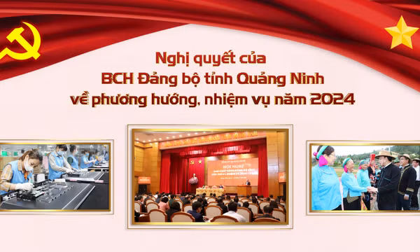 Nghị quyết của Ban Chấp hành Đảng bộ tỉnh Quảng Ninh về phương hướng, nhiệm vụ năm 2024