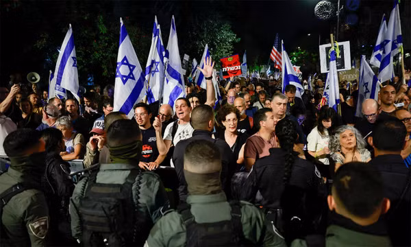 Người Israel biểu tình đòi Thủ tướng Netanyahu từ chức