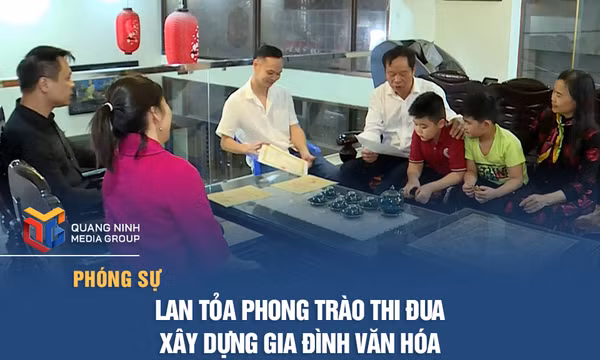 Lan tỏa phong trào thi đua xây dựng gia đình văn hóa