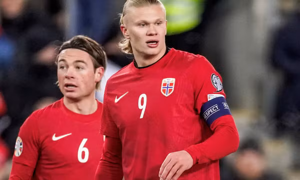 Na Uy của Haaland không được dự EURO 2024