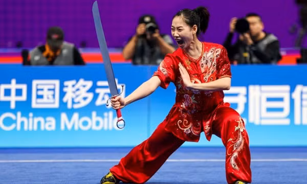 Tuyển wushu Việt Nam có huy chương vàng thứ 2 ở giải vô địch thế giới 2023