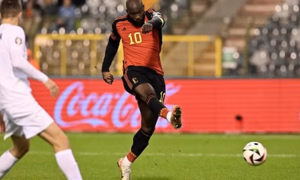 Lukaku ghi bốn bàn ở vòng loại Euro 2024