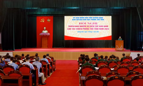 BCĐ khu vực phòng thủ tỉnh: Tập huấn triển khai nhiệm vụ diễn tập bảo đảm tác chiến KVPT