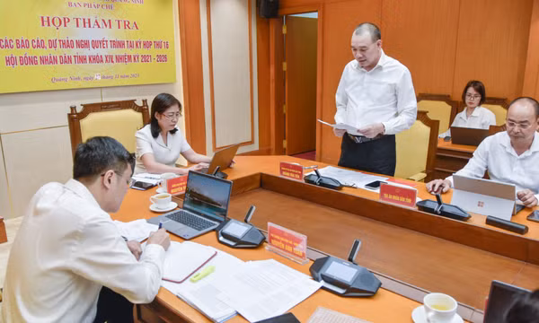 Ban Pháp chế HĐND tỉnh họp thẩm tra báo cáo trình Kỳ họp thứ 16 HĐND tỉnh