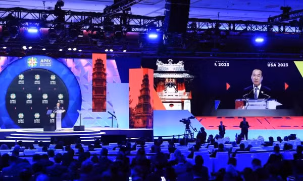Chủ tịch nước phát biểu tại Hội nghị Thượng đỉnh Doanh nghiệp APEC 2023