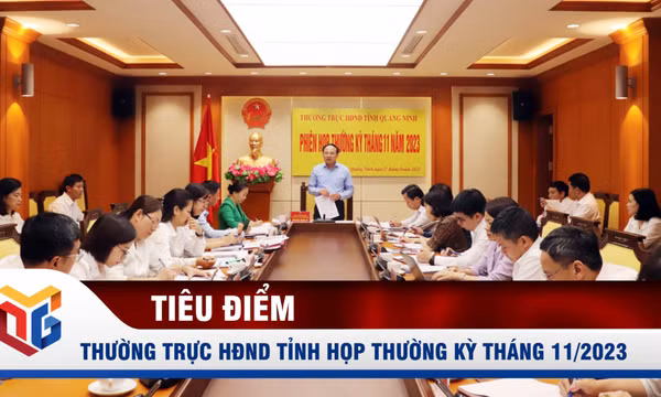 Thường trực HĐND tỉnh họp thường kỳ tháng 11/2023