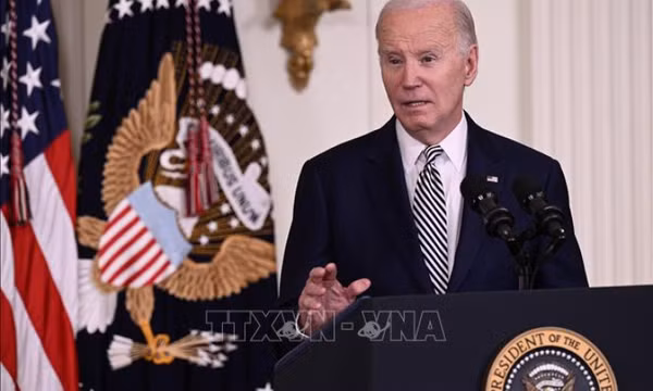 Tổng thống Mỹ Joe Biden sẽ phủ quyết dự luật về cung cấp viện trợ riêng cho Israel