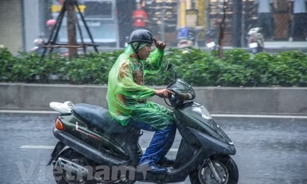 Không khí lạnh tràn về, khu vực miền Bắc trời chuyển mưa