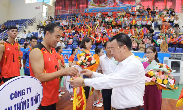 Tổ chức thành công Giải bóng chuyền phong trào TKV năm 2023