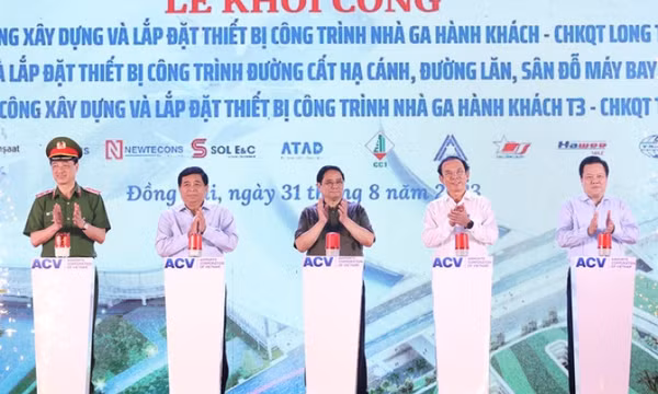 Thủ tướng: Phấn đấu vượt tiến độ 3 hạng mục quan trọng nhất của các dự án sân bay Long Thành, Tân Sơn Nhất