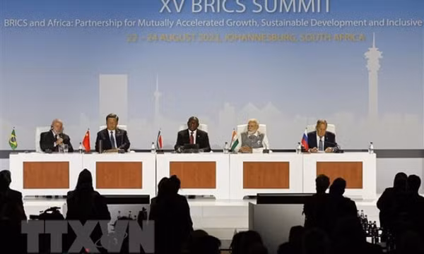 BRICS ra tuyên bố chung nêu bật nỗ lực xây dựng thế giới công bằng