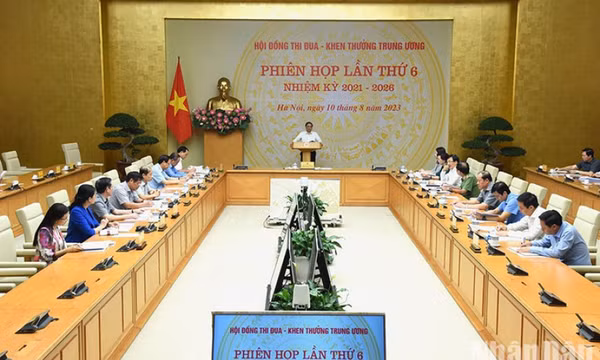 Thủ tướng Phạm Minh Chính: Cần coi trọng, nâng tầm hơn nữa công tác thi đua-khen thưởng