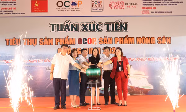 Khai mạc Tuần Xúc tiến tiêu thụ sản phẩm OCOP và nông sản Quảng Ninh 2023