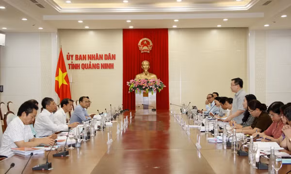Đoàn công tác Ban Tuyên giáo Trung ương làm việc tại Quảng Ninh