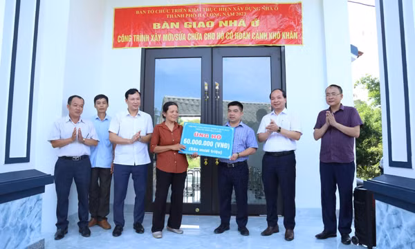 Xóa nhà tạm, nhà dột nát: TP Hạ Long quyết tâm về đích sớm