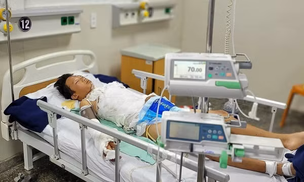 Trèo cột điện cao thế bắt chim, thiếu niên bị điện giật nguy kịch 