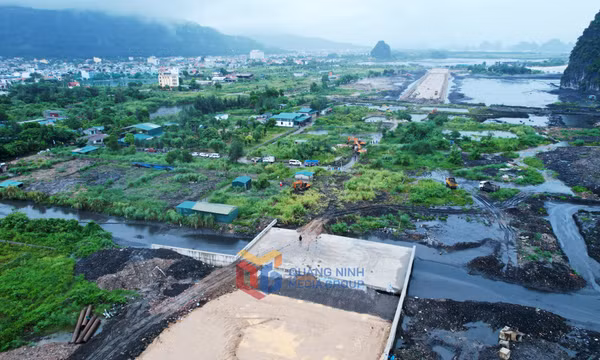 Cẩm Phả: Cưỡng chế GPMB, bảo vệ thi công đường nối đường Vũng Đục đến phường Cẩm Sơn