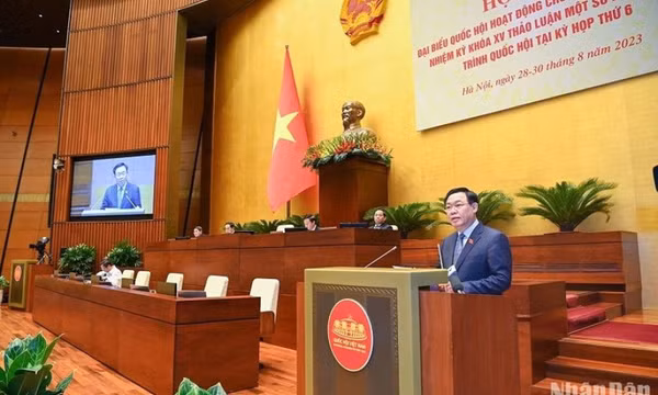 Đại biểu Quốc hội chuyên trách cho ý kiến 8 dự án luật trình Quốc hội tại Kỳ họp thứ 6