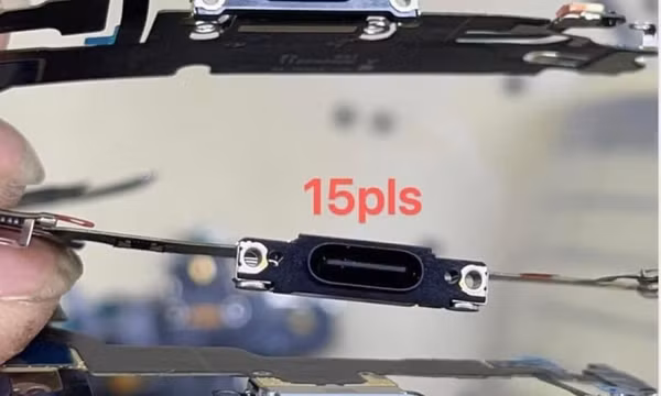 Đây là cổng USB-C trên iPhone 15?