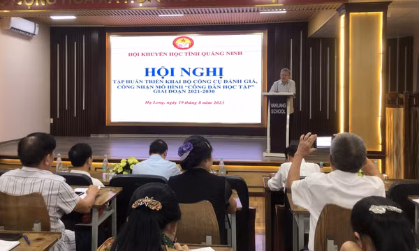 Quảng Ninh tập huấn phần mềm đánh giá “Công dân học tập”