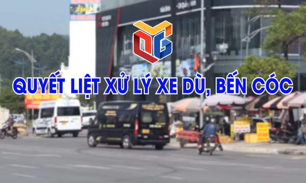 Quyết liệt xử lý “xe dù, bến cóc”