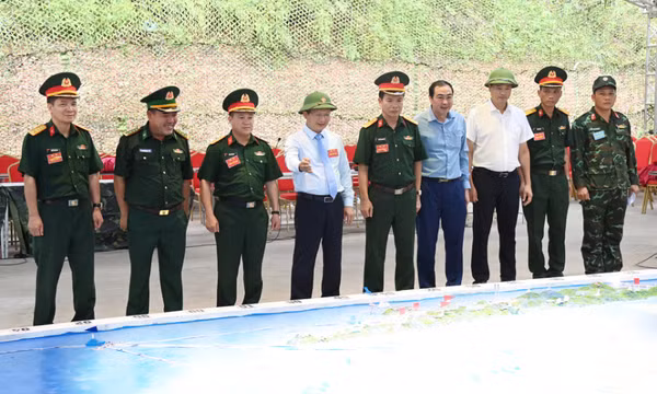 Thành phố Móng Cái khai mạc diễn tập khu vực phòng thủ năm 2023