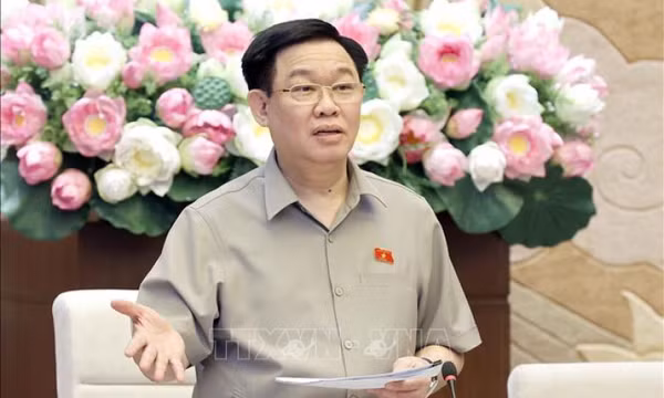 Chủ tịch Quốc hội chủ trì cuộc làm việc cho ý kiến về dự thảo Luật Đất đai (sửa đổi)