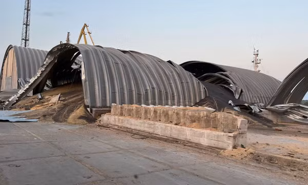 Cảng ở Ukraine bị tấn công 7 lần từ khi Nga rút khỏi Sáng kiến Ngũ cốc Biển Đen