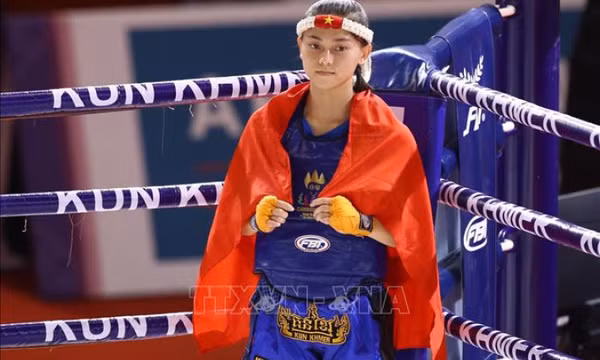 Nữ võ sĩ Việt Nam tạo 'địa chấn' trên bảng xếp hạng Muay WBC thế giới