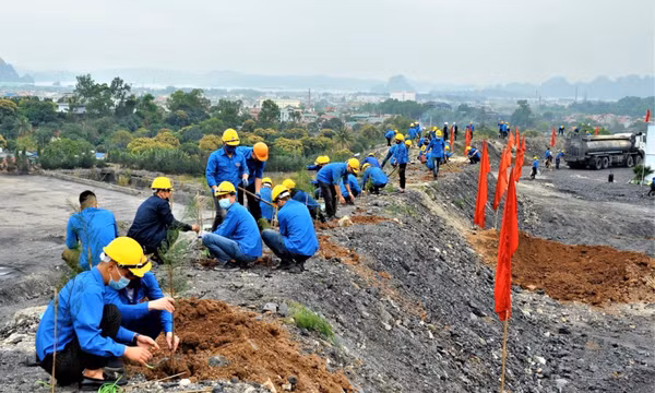 Than Cọc Sáu: Đảm bảo sản xuất an toàn trong mùa mưa bão