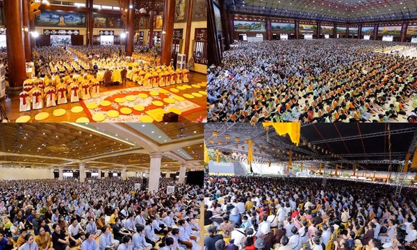 Xúc động ngày lễ Vu Lan báo hiếu tại Chùa Ba Vàng