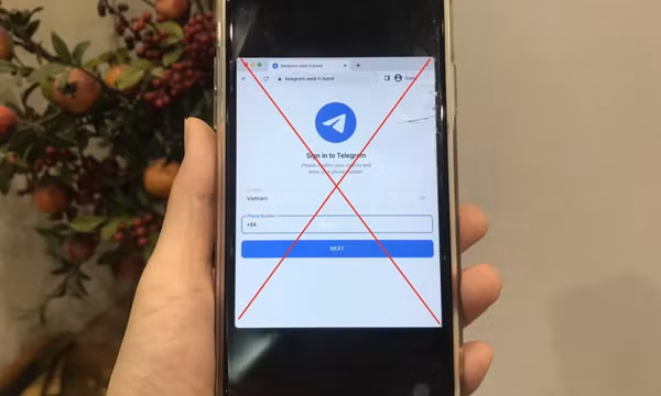 Cảnh giác với chiêu lừa giả mạo Telegram