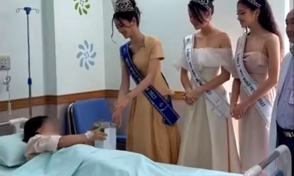 Vì sao hình ảnh Hoa hậu Ý Nhi thăm bệnh nhân ở bệnh viện 5 sao gây phản ứng dữ dội?