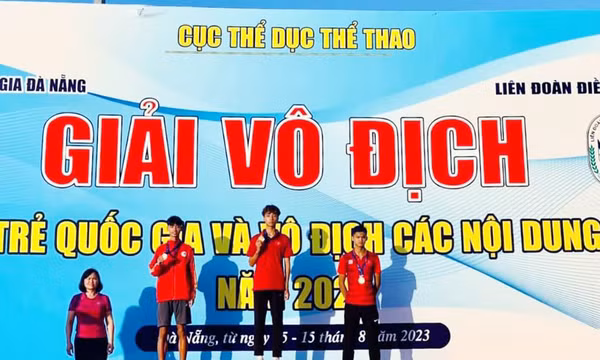 Quảng Ninh giành 3 huy chương ở Giải Điền kinh vô địch trẻ quốc gia 2023