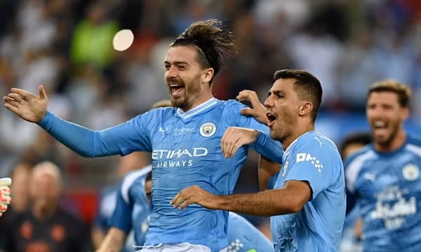 Man City lần đầu đoạt Siêu cup châu Âu