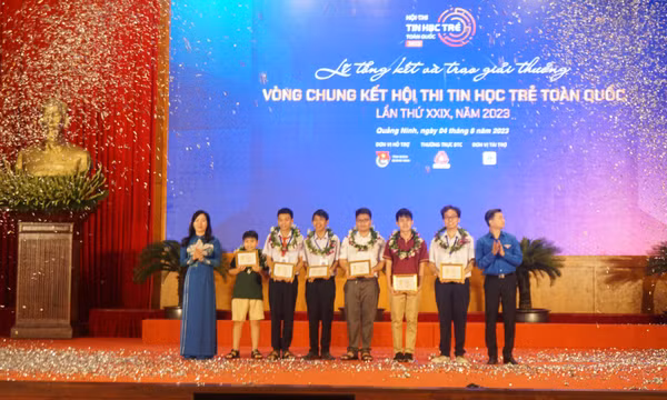 Tổng kết và trao giải Hội thi Tin học trẻ toàn quốc lần thứ XXIX, năm 2023